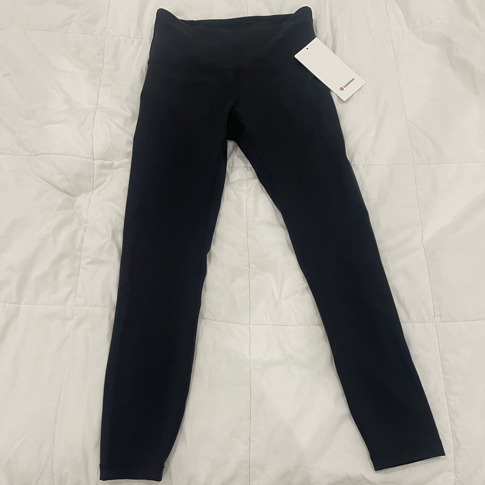 New Lululemon Wunder Train Ribbed 6 25”